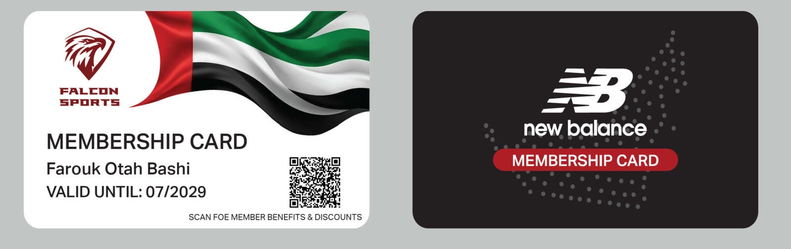 Falcon Sports Membership Card